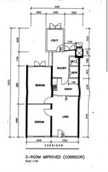 Blk 91 Toa Payoh Palm Spring (Toa Payoh), HDB 3 Rooms #545939961